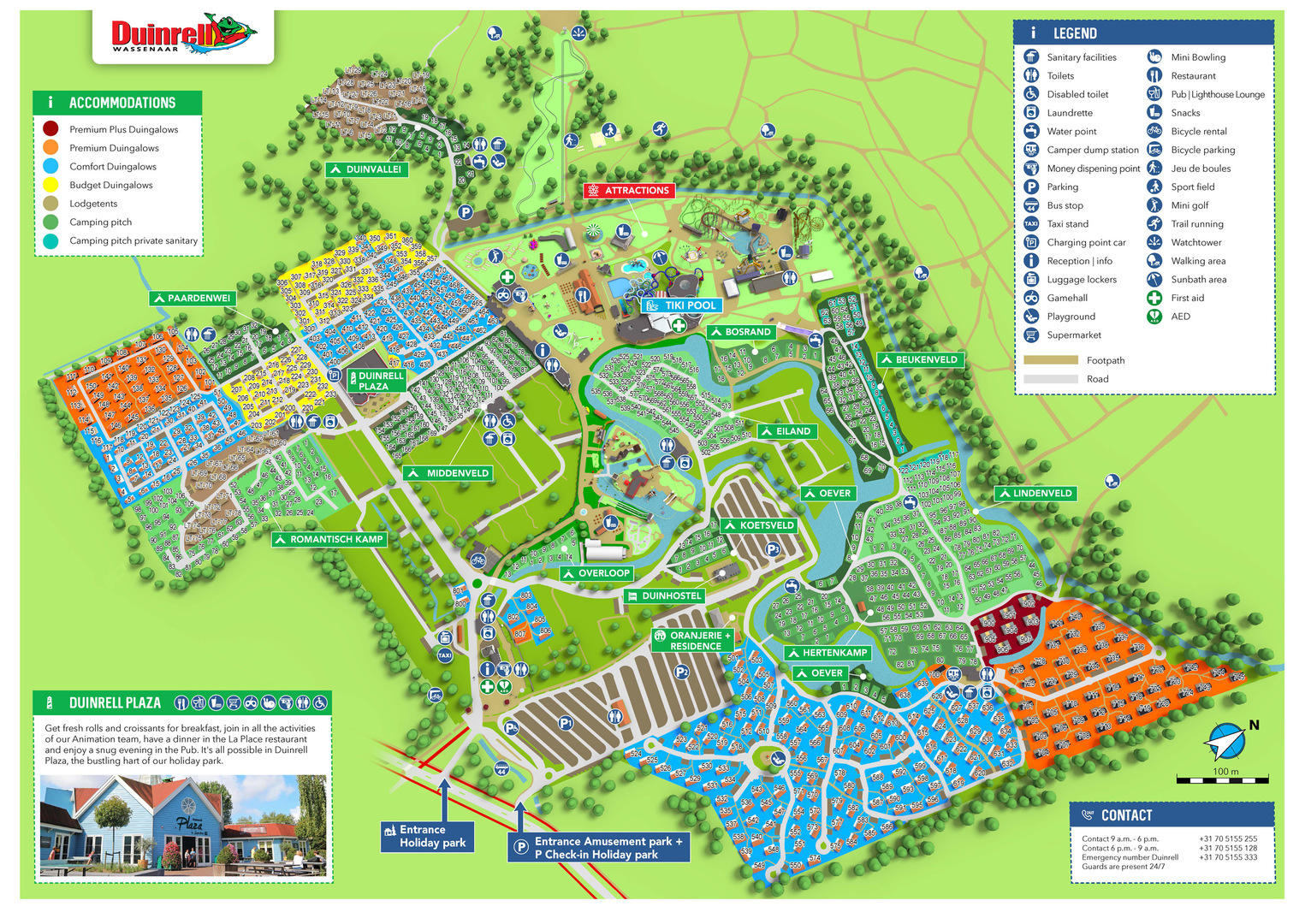 Park Map - Holiday Park Duinrell